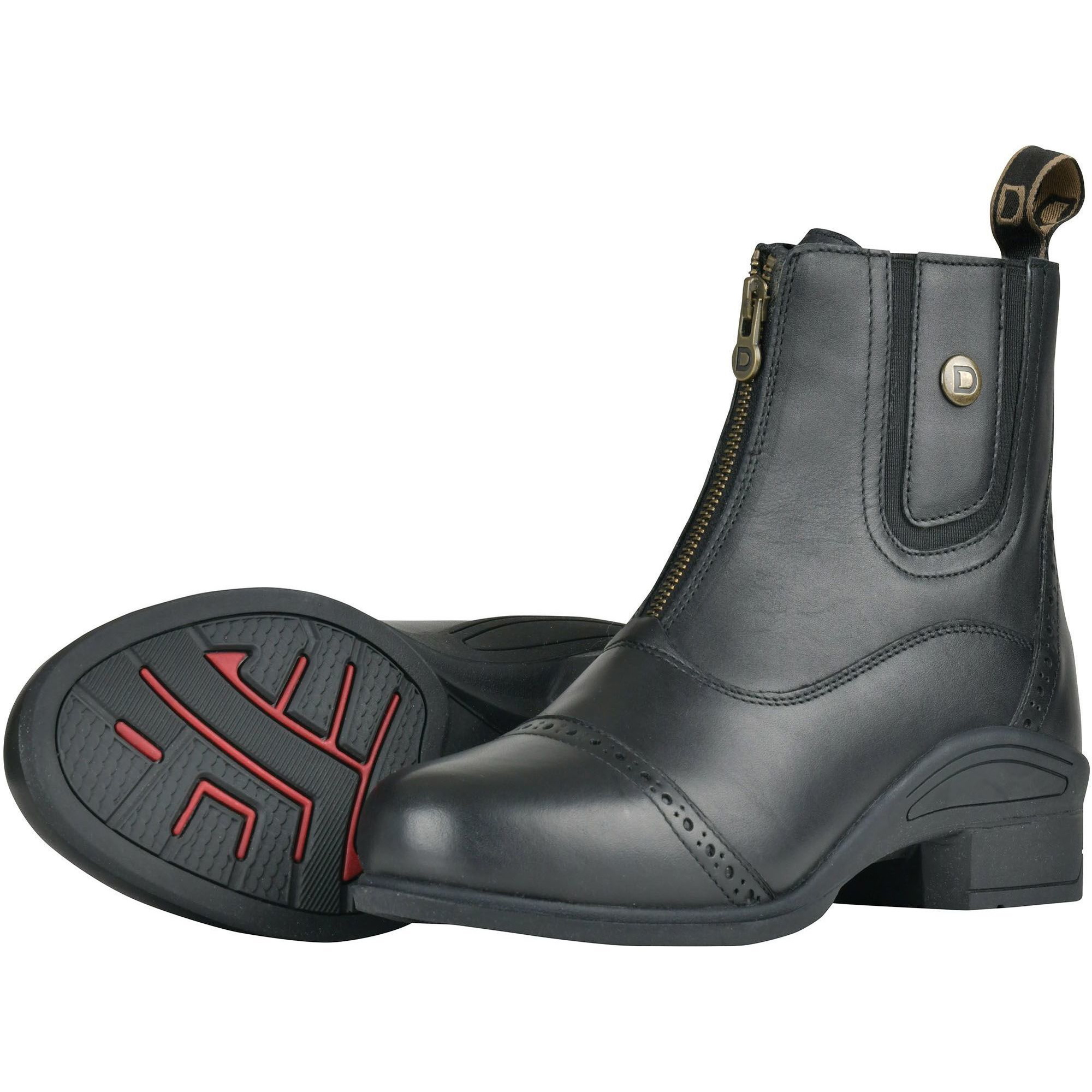 Dublin Bottes Paddock Zippées Isolées Eminence 1019368 - Noir